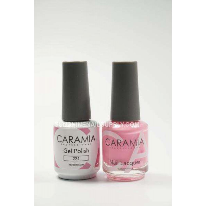 #221 Caramia Gel Polish & Nail Lacquer 0.5oz